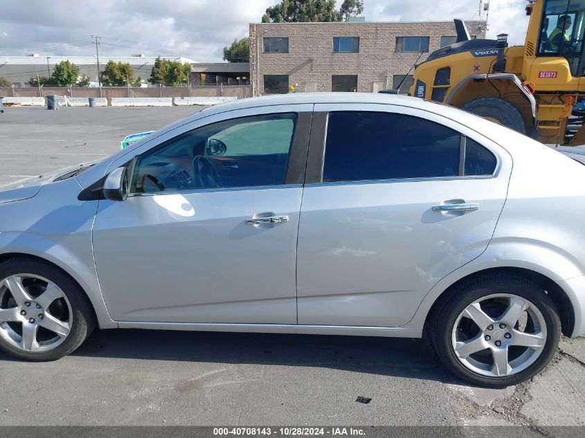 2013 Chevrolet Sonic Ltz Auto VIN: 1G1JE5SG9D4110159 Lot: 40708143