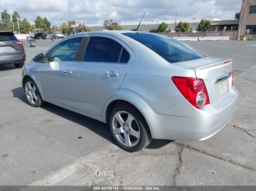 VIN 1G1JE5SG9D4110159 2013 Chevrolet Sonic, Ltz Auto no.3