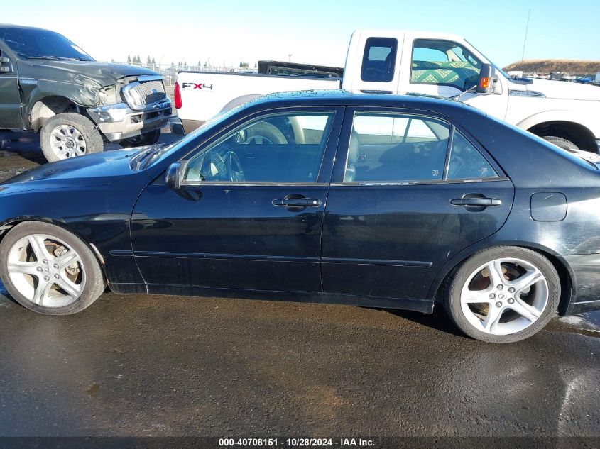 2001 Lexus Is 300 VIN: JTHBD182510004487 Lot: 40708151