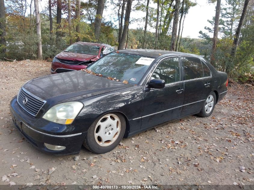 2001 Lexus Ls 430 VIN: JTHBN30F110051572 Lot: 40708173