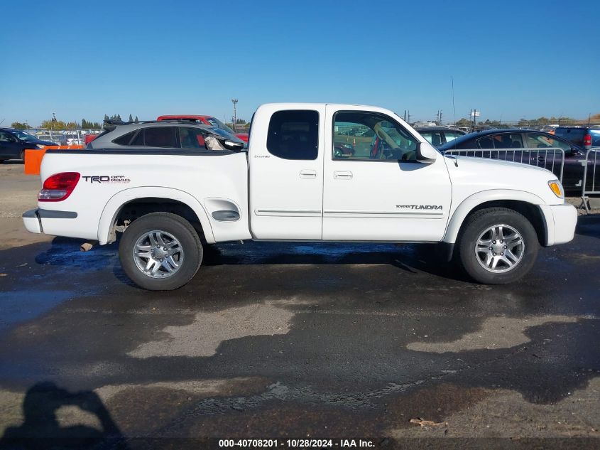 2004 Toyota Tundra Limited V8 VIN: 5TBRT38154S445441 Lot: 40708201