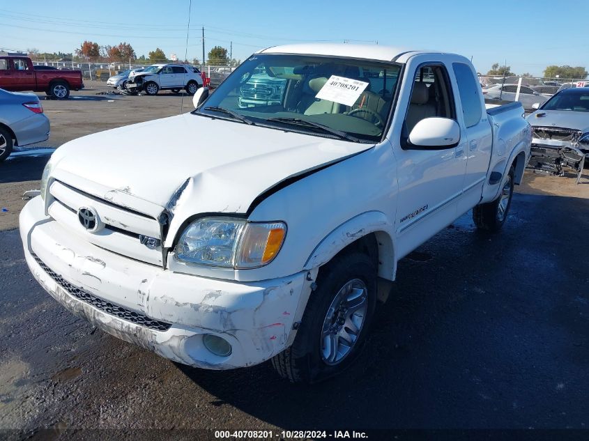 2004 Toyota Tundra Limited V8 VIN: 5TBRT38154S445441 Lot: 40708201