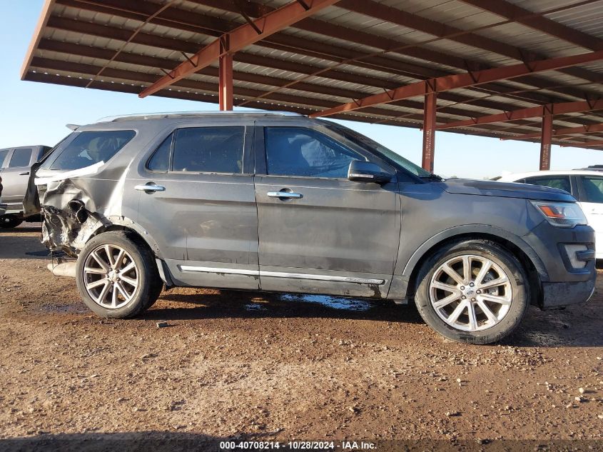 2016 Ford Explorer Limited VIN: 1FM5K7F87GGC06516 Lot: 40708214