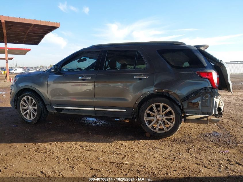 2016 Ford Explorer Limited VIN: 1FM5K7F87GGC06516 Lot: 40708214