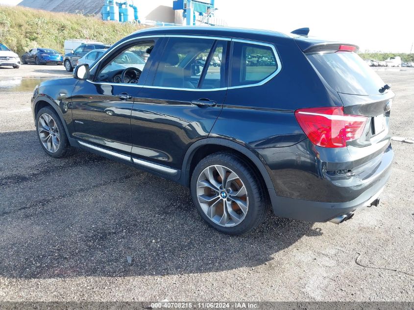 2015 BMW X3 XDRIVE28I - 5UXWX9C50F0D60574