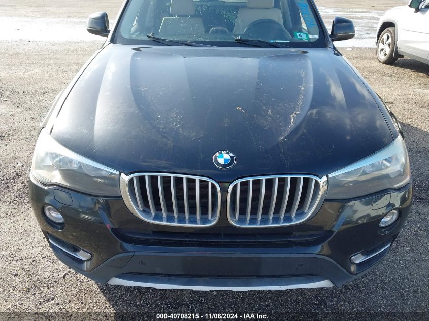 2015 BMW X3 XDRIVE28I - 5UXWX9C50F0D60574