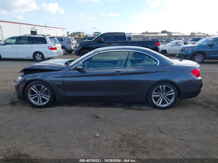 2016 BMW 428I VIN: WBA3V7C56G5A24752 Lot: 40708221