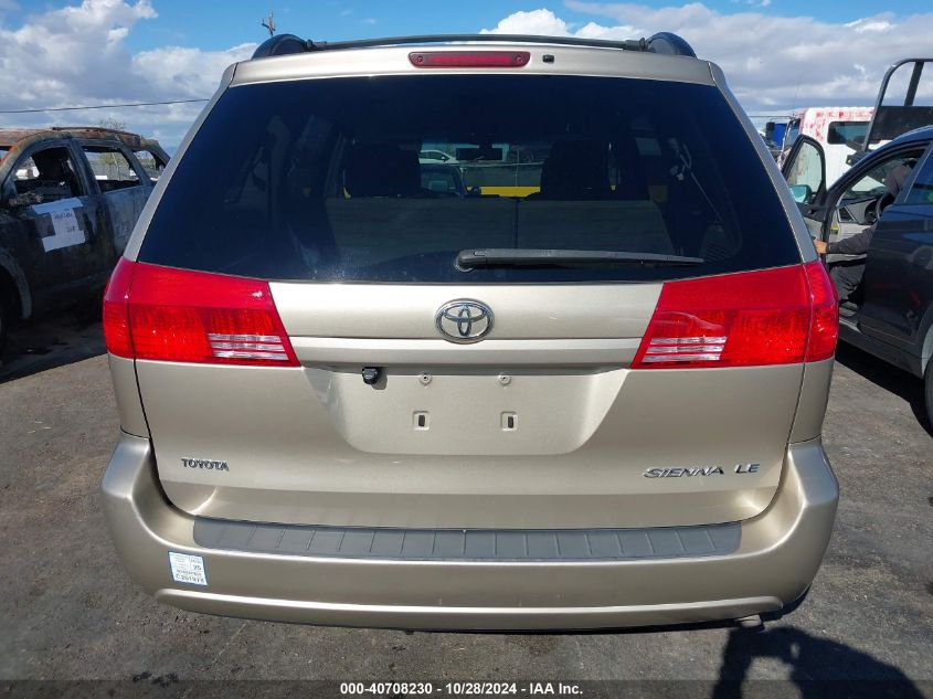 2004 Toyota Sienna Le VIN: 5TDZA23C04S069165 Lot: 40708230