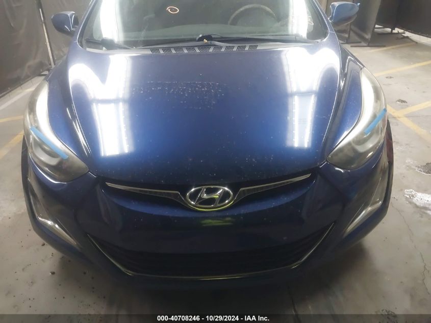 2016 Hyundai Elantra Se VIN: 5NPDH4AE1GH781684 Lot: 40708246