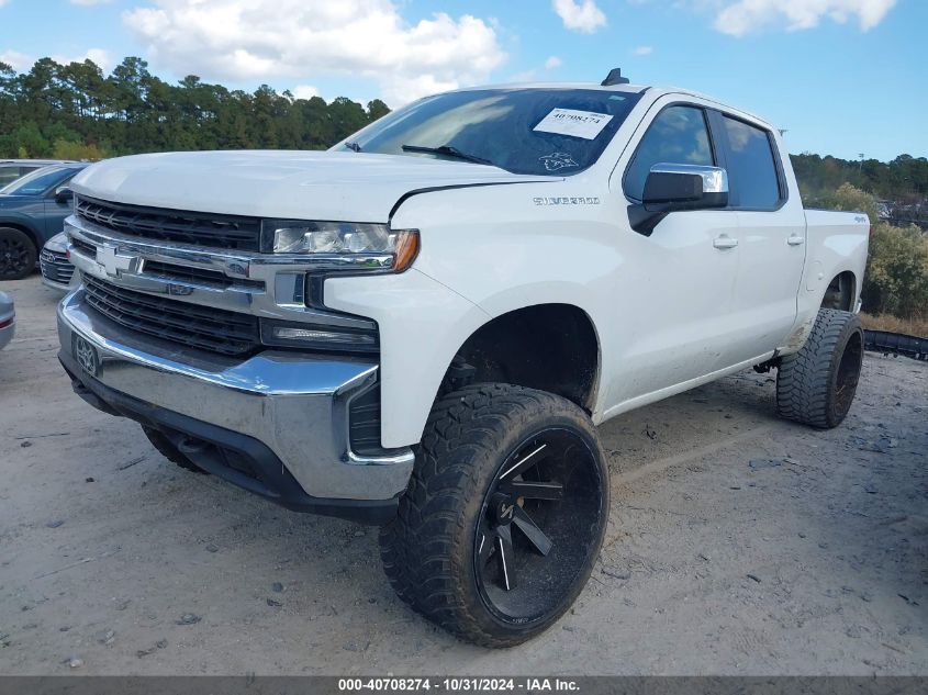 2021 Chevrolet Silverado 1500 4Wd Short Bed Lt/4Wd Standard Bed Lt VIN: 1GCUYDED6MZ203585 Lot: 40708274