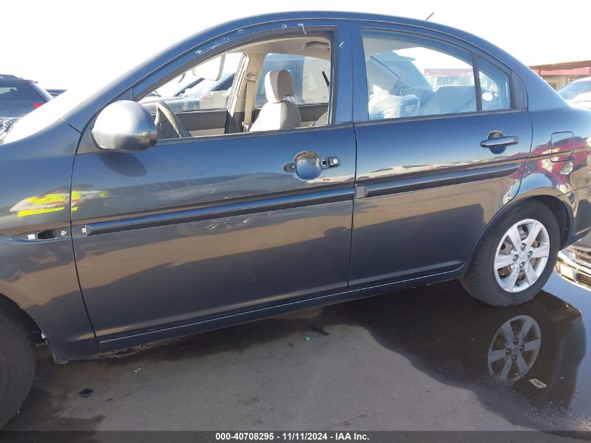 2009 Hyundai Accent Gls VIN: KMHCN46C89U325780 Lot: 40708295