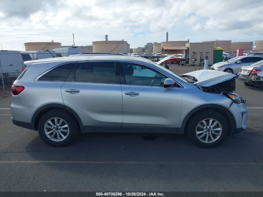 2019 Kia Sorento 2.4L L VIN: 5XYPG4A36KG582662 Lot: 40708296