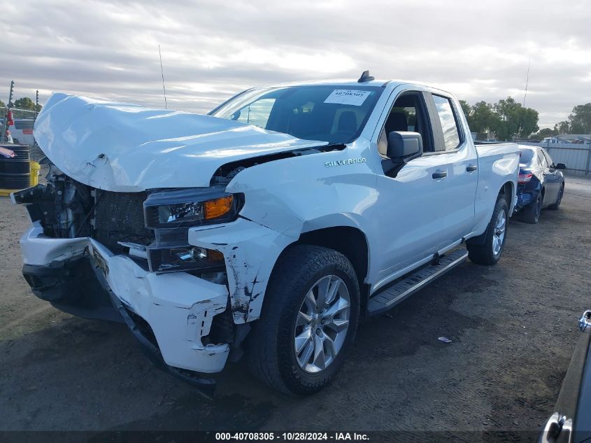 2020 Chevrolet Silverado C1500 Custom VIN: 1GCRWBEHXLZ204143 Lot: 40708305