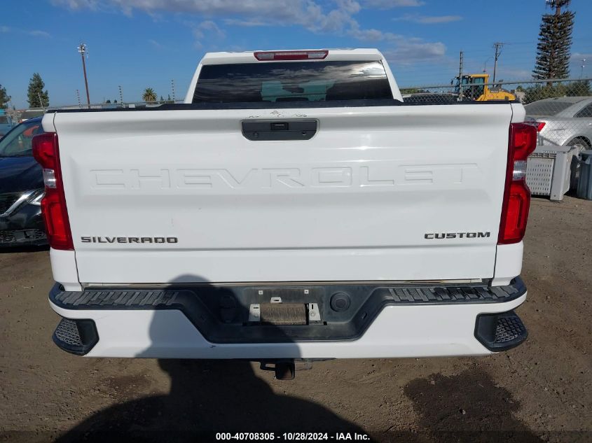 2020 Chevrolet Silverado C1500 Custom VIN: 1GCRWBEHXLZ204143 Lot: 40708305