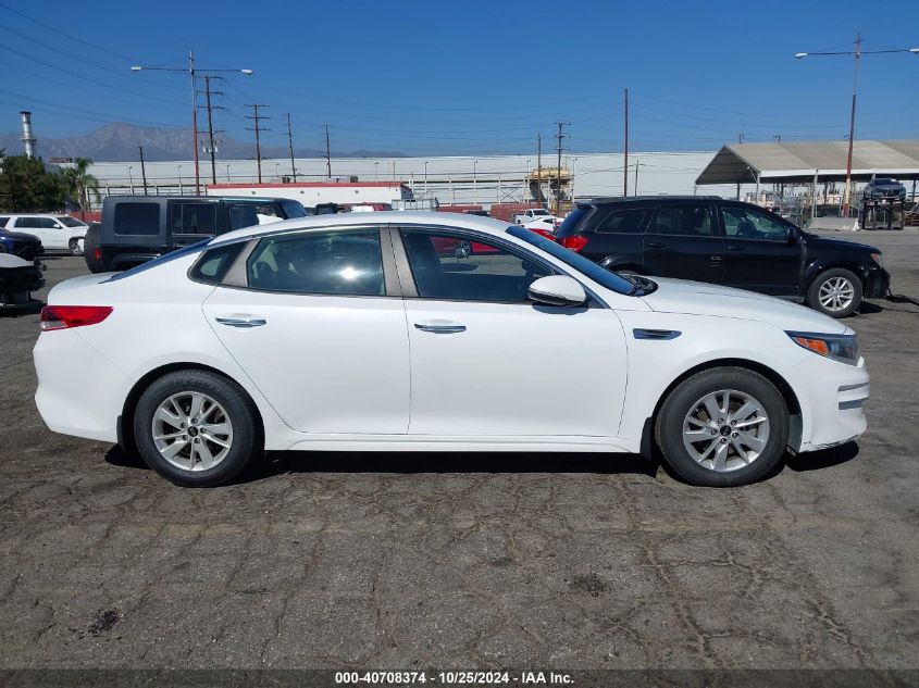 2018 Kia Optima Lx VIN: 5XXGT4L3XJG239574 Lot: 40708374