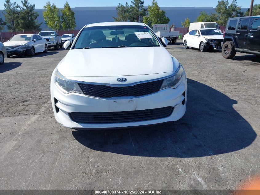 2018 Kia Optima Lx VIN: 5XXGT4L3XJG239574 Lot: 40708374