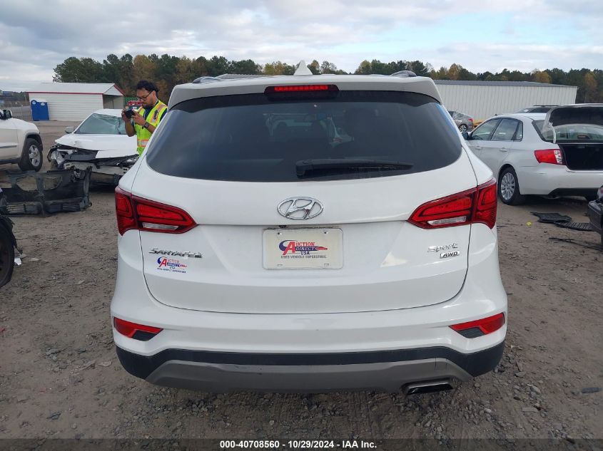 2017 Hyundai Santa Fe Sport 2.4L VIN: 5XYZUDLB2HG432787 Lot: 40708560