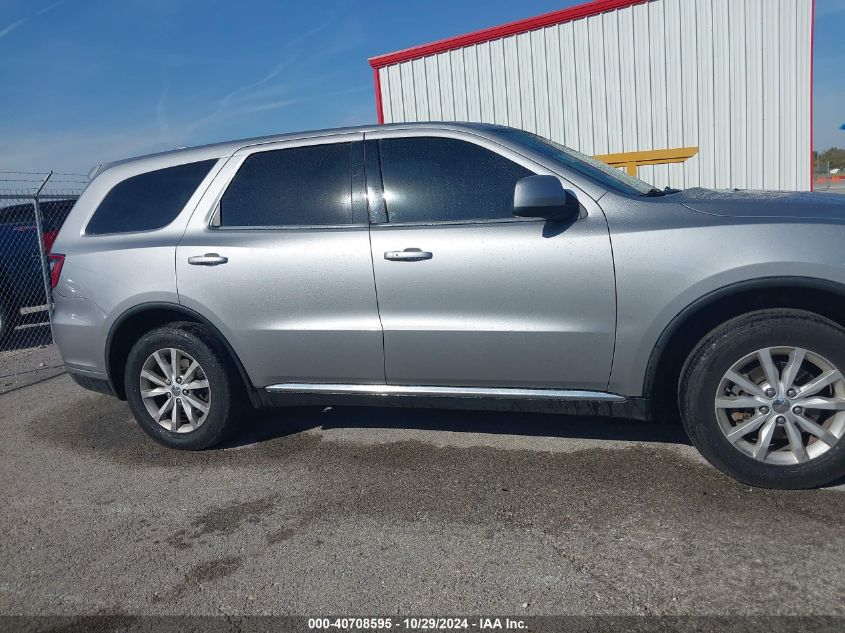 2015 Dodge Durango Sxt VIN: 1C4RDJAG2FC114716 Lot: 40708595