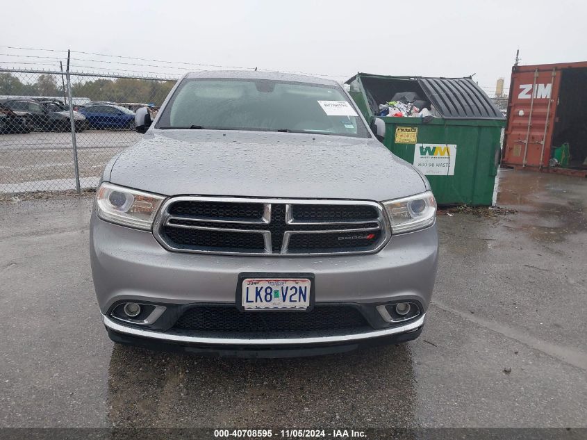 2015 Dodge Durango Sxt VIN: 1C4RDJAG2FC114716 Lot: 40708595