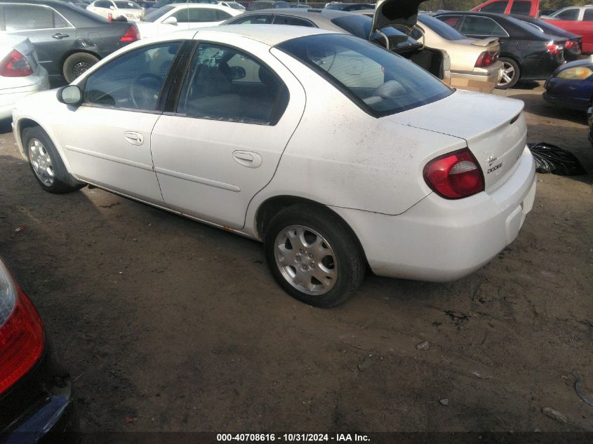 2005 Dodge Neon Sxt VIN: 1B3ES56C95D130102 Lot: 40708616