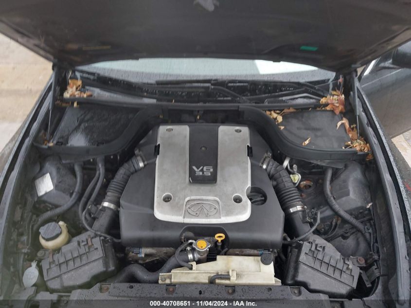 2007 Infiniti G35X VIN: JNKBV61F77M804250 Lot: 40708651