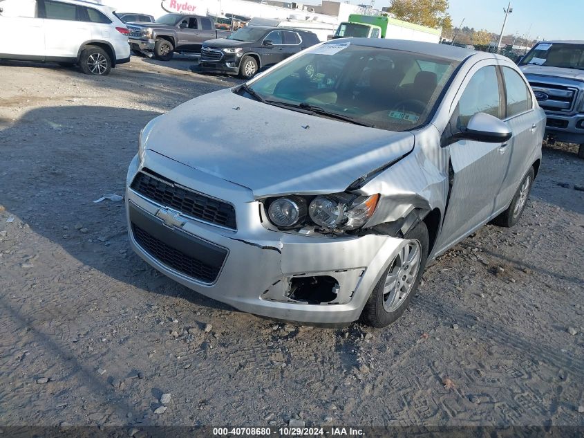 2014 Chevrolet Sonic Lt Auto VIN: 1G1JC5SH3E4162015 Lot: 40708680