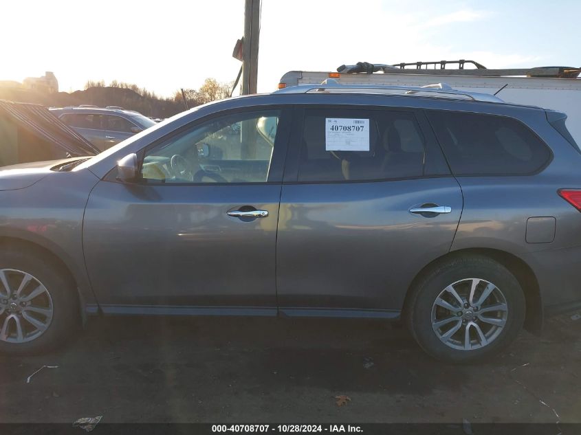 2015 Nissan Pathfinder S VIN: 5N1AR2MM3FC710581 Lot: 40708707