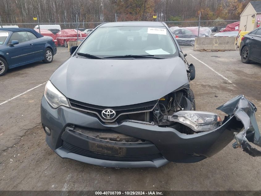 2014 Toyota Corolla Le Plus VIN: 2T1BURHE5EC227165 Lot: 40708709