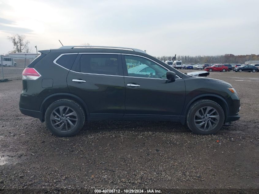 2016 Nissan Rogue Sl VIN: 5N1AT2MV7GC758306 Lot: 40708712