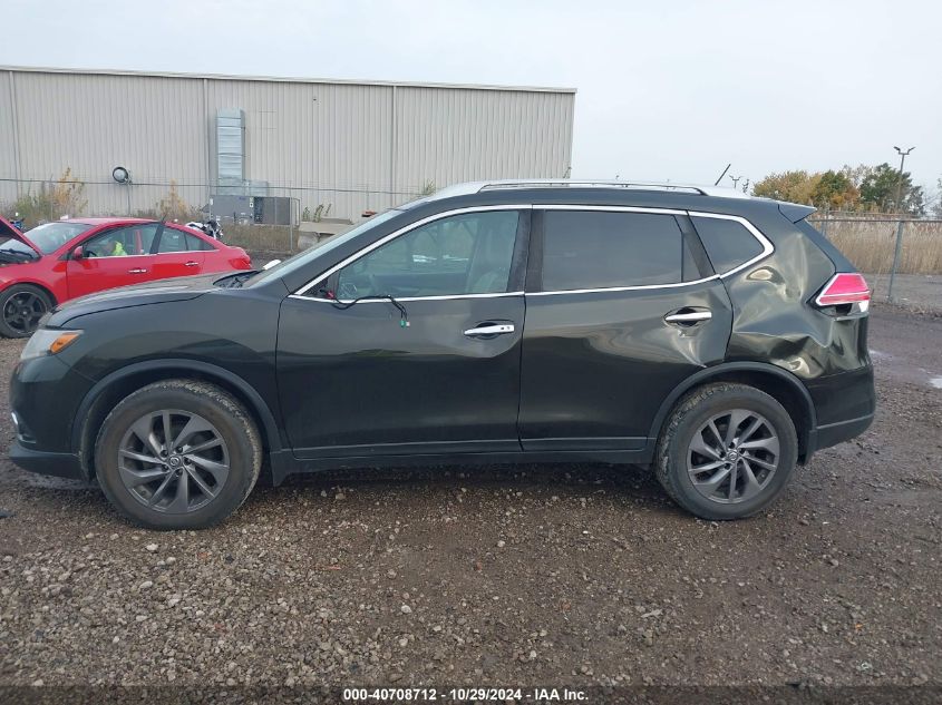 2016 Nissan Rogue Sl VIN: 5N1AT2MV7GC758306 Lot: 40708712