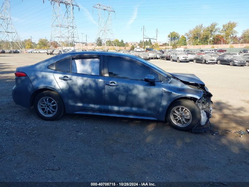 2021 Toyota Corolla Le VIN: JTDEAMDE1MJ015560 Lot: 40708715