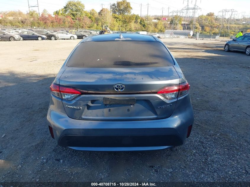 2021 Toyota Corolla Le VIN: JTDEAMDE1MJ015560 Lot: 40708715