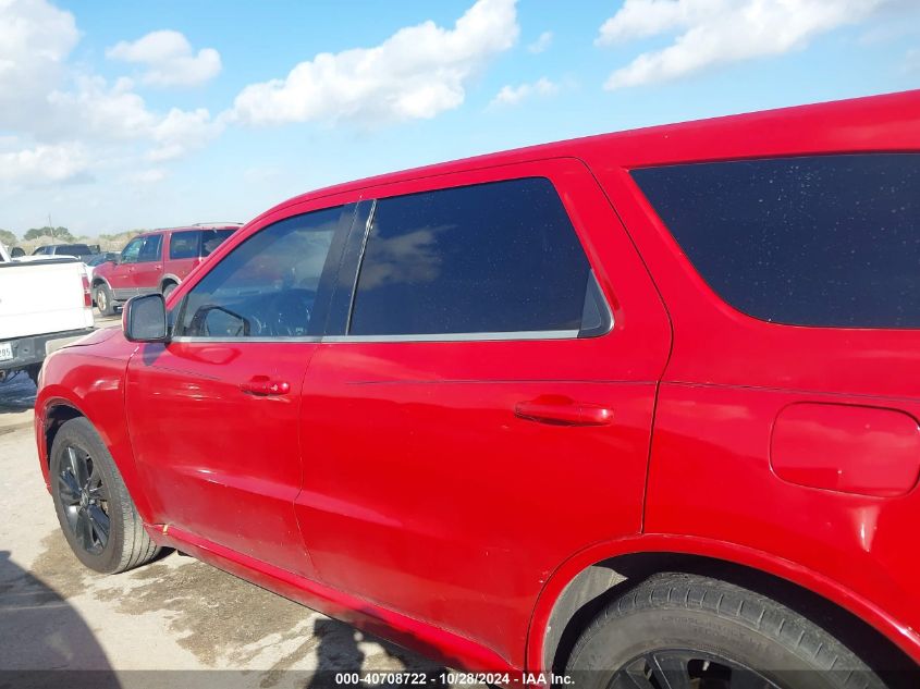 2012 Dodge Durango R/T VIN: 1C4SDHCT6CC121720 Lot: 40708722