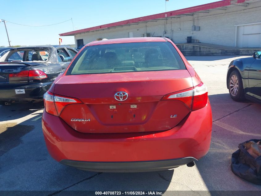 2015 Toyota Corolla Le Plus VIN: 5YFBURHE2FP198953 Lot: 40708723