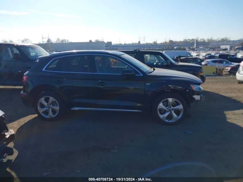 2023 Audi Q5 Premium Plus 45 Tfsi S Line Quattro VIN: WA1EAAFY5P2021697 Lot: 40708724