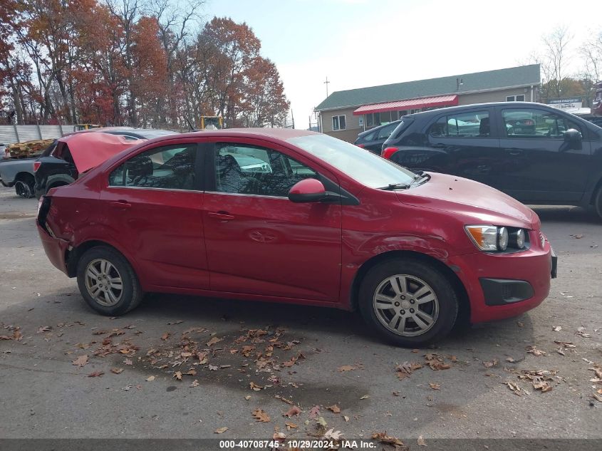 2013 Chevrolet Sonic Lt Auto VIN: 1G1JC5SG7D4221699 Lot: 40708745