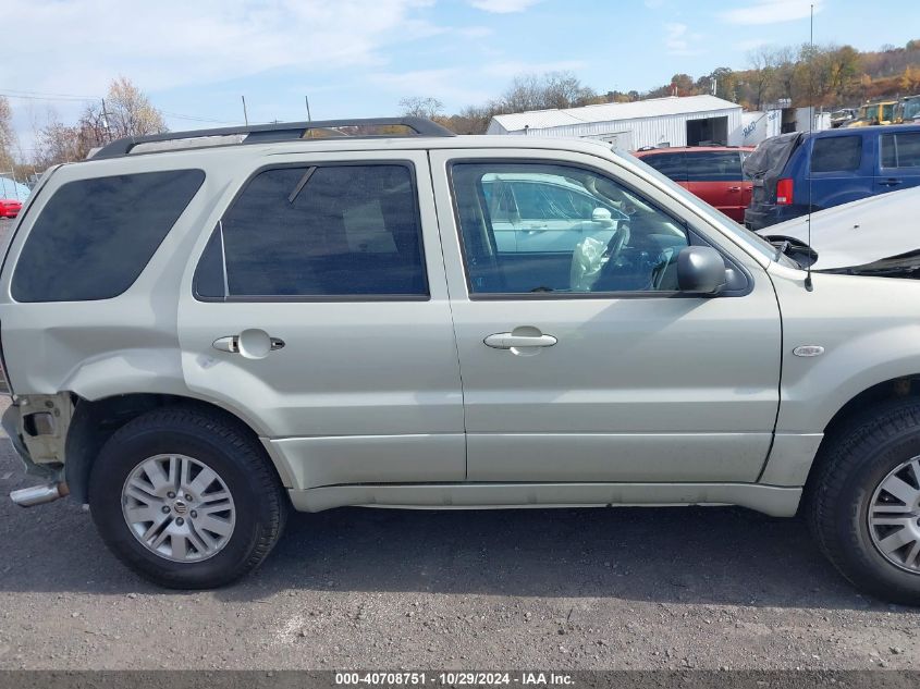 2005 Mercury Mariner Convenience VIN: 4M2YU57Z45DJ13369 Lot: 40708751