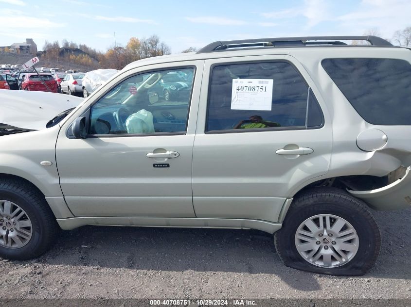 2005 Mercury Mariner Convenience VIN: 4M2YU57Z45DJ13369 Lot: 40708751