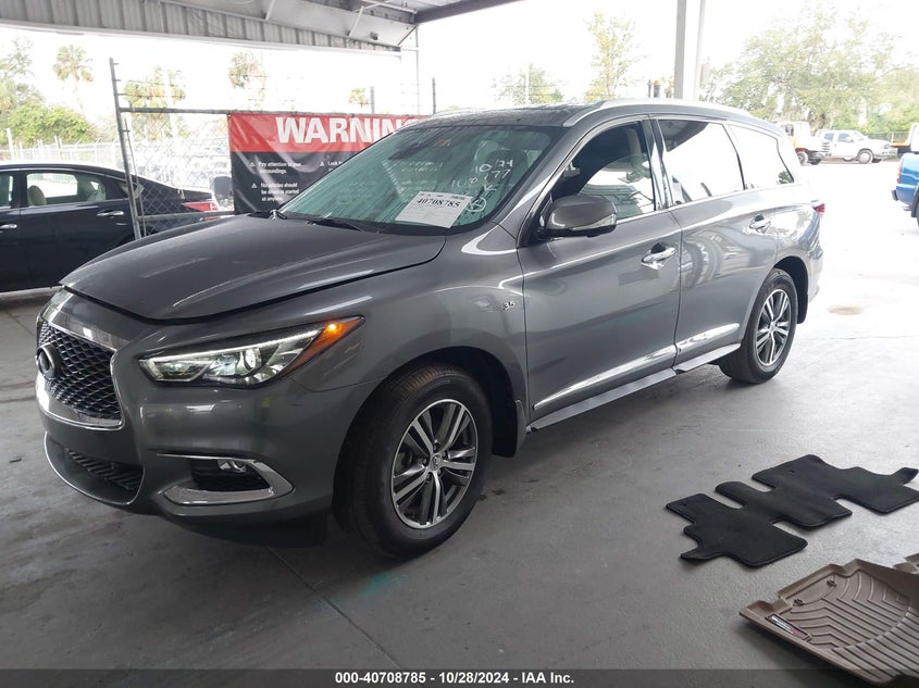 VIN 5N1DL0MM9LC506138 2020 INFINITI QX60 LUXE AWD