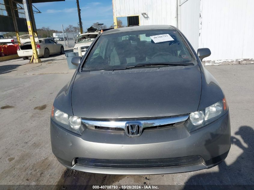 2006 Honda Civic Lx VIN: 1HGFA16526L105499 Lot: 40708793