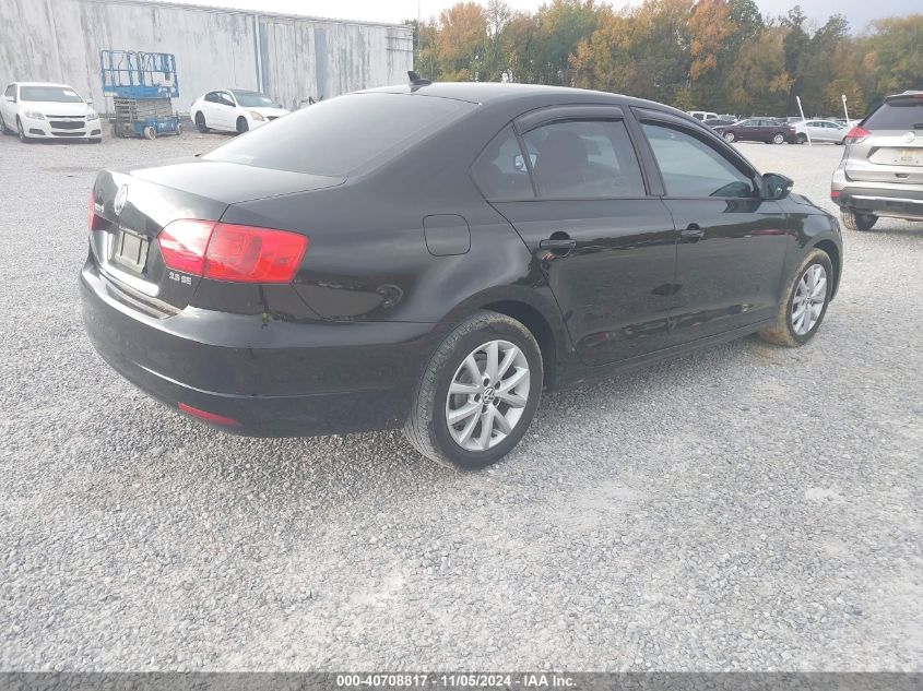 2012 Volkswagen Jetta 2.5L Se VIN: 3VWDX7AJ9CM324818 Lot: 40708817