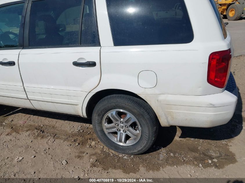 2004 Honda Pilot Ex-L VIN: 2HKYF18644H508402 Lot: 40708819