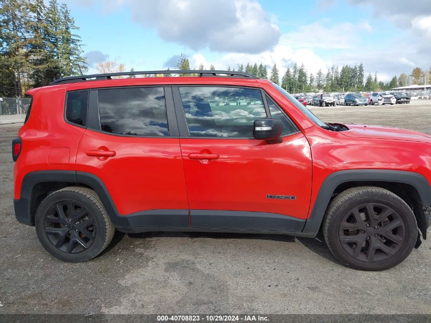 2018 Jeep Renegade Altitude Fwd VIN: ZACCJABB0JPJ48852 Lot: 40708823