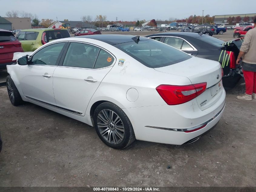 2015 Kia Cadenza Premium VIN: KNALN4D77F5197111 Lot: 40708843