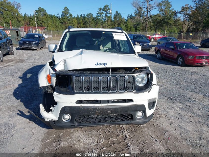 2020 Jeep Renegade Latitude Fwd VIN: ZACNJABBXLPL88504 Lot: 40708854