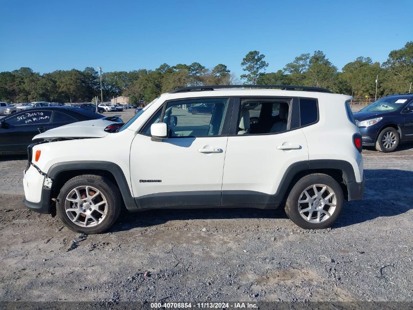 2020 Jeep Renegade Latitude Fwd VIN: ZACNJABBXLPL88504 Lot: 40708854