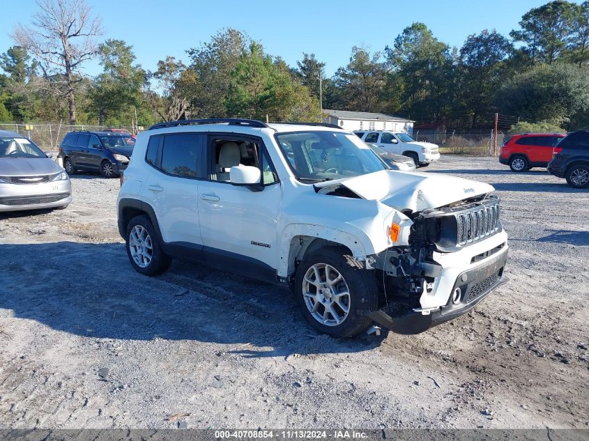 2020 Jeep Renegade Latitude Fwd VIN: ZACNJABBXLPL88504 Lot: 40708854