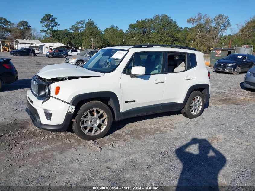 2020 Jeep Renegade Latitude Fwd VIN: ZACNJABBXLPL88504 Lot: 40708854