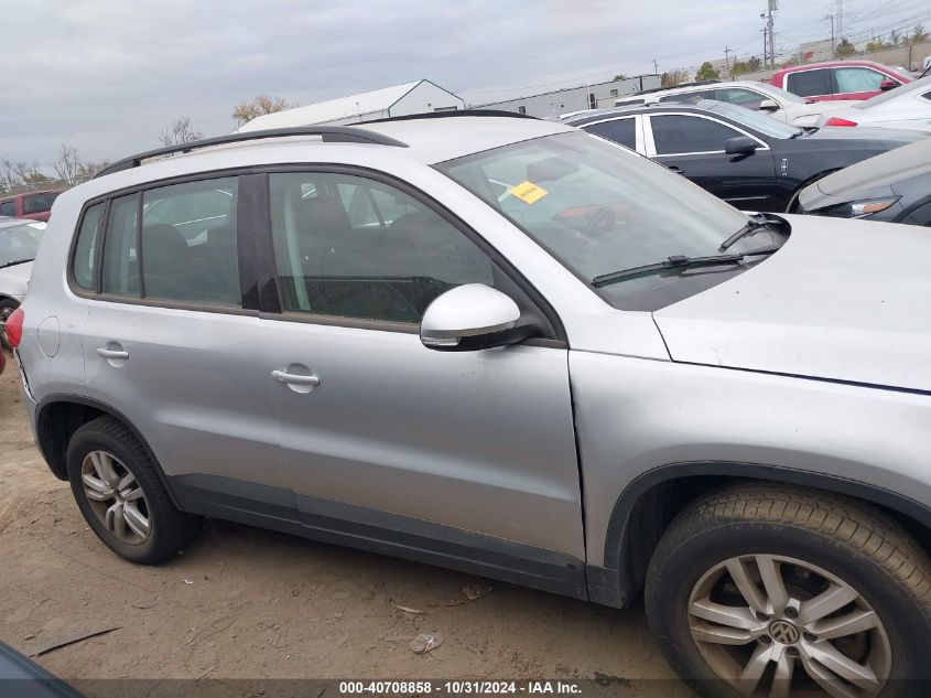 2017 VOLKSWAGEN TIGUAN 2.0T S - WVGBV7AX8HK000208