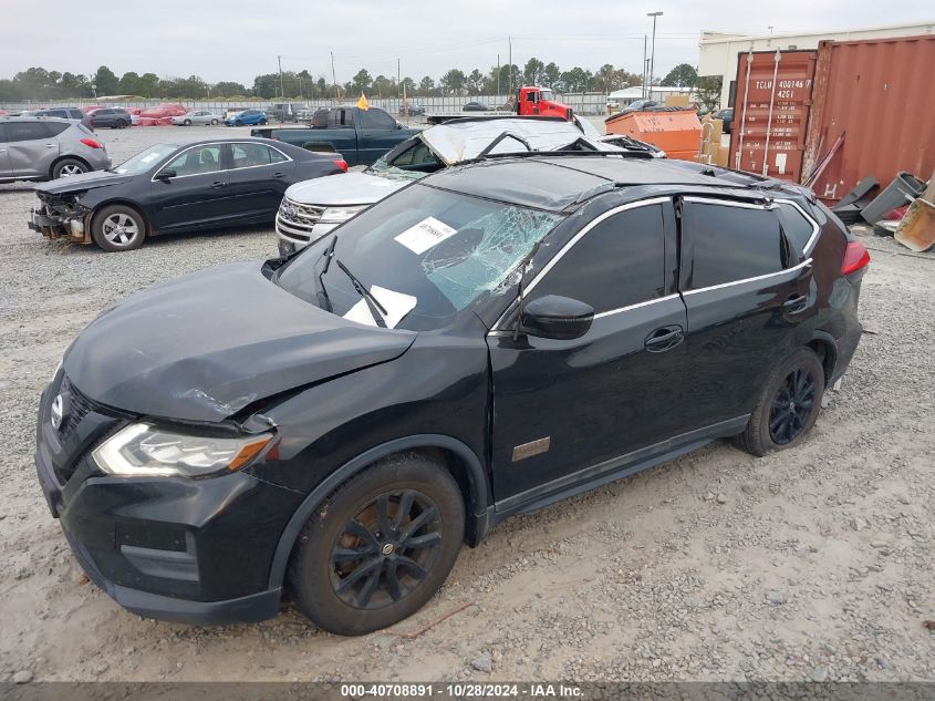 2017 Nissan Rogue Sv VIN: 5N1AT2MT3HC758075 Lot: 40708891